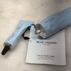 Blue Lagoon-Hand Cream + Lip Balm Care Set | Sustainable, Bioactive Luxury Skin